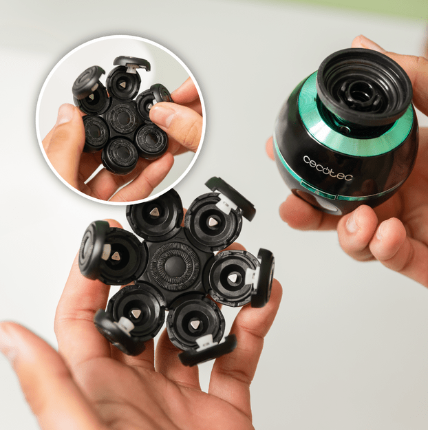 Cecotec Shaver | PrecisionCare Skull | Operating time (max) 60 min - Image 9