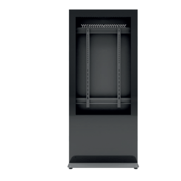 EDBAK Floor stand | IDS10.55 Indoor Public Display Totem with glass front | 55 " | Black