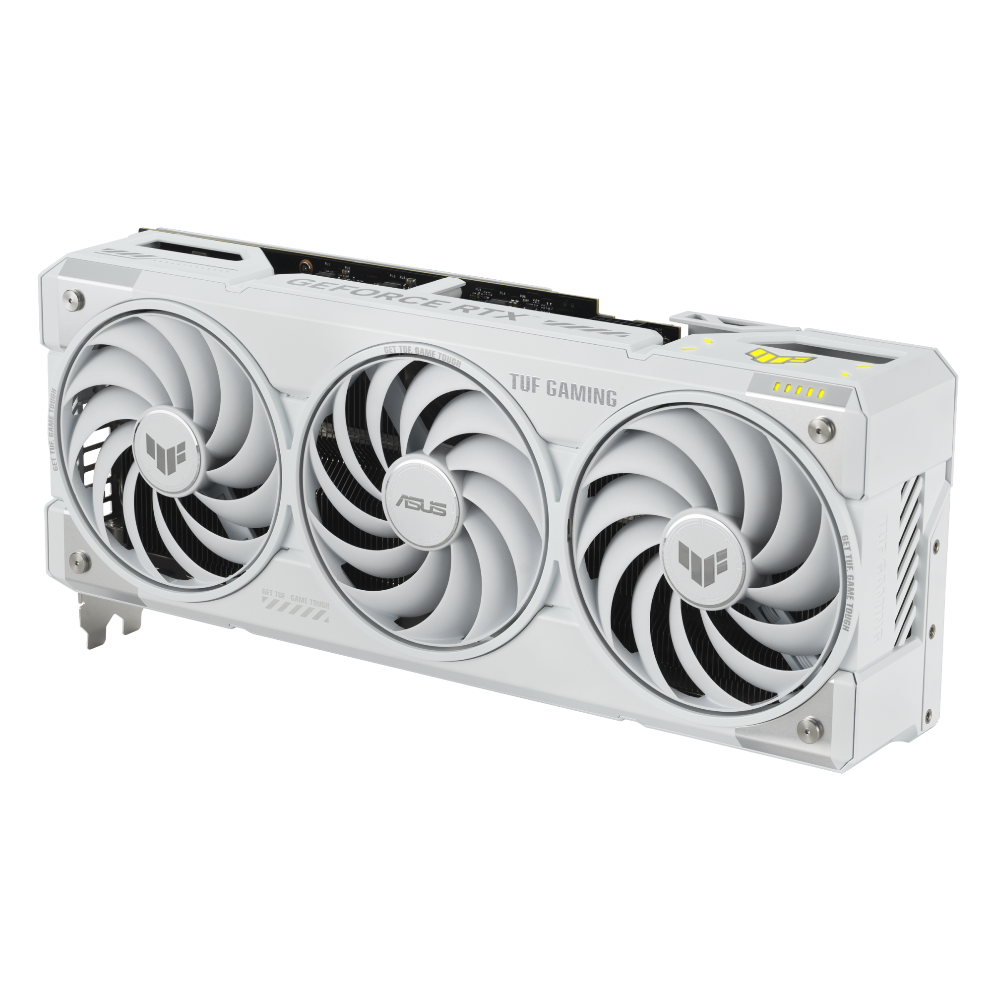 Asus TUF Gaming GeForce RTX 5070 Ti 16GB GDDR7 White OC Edition | NVIDIA | 16 GB | GeForce RTX 5070 Ti | GDDR7 | HDMI ports quantity 2 | PCI Express 5.0 - Image 2