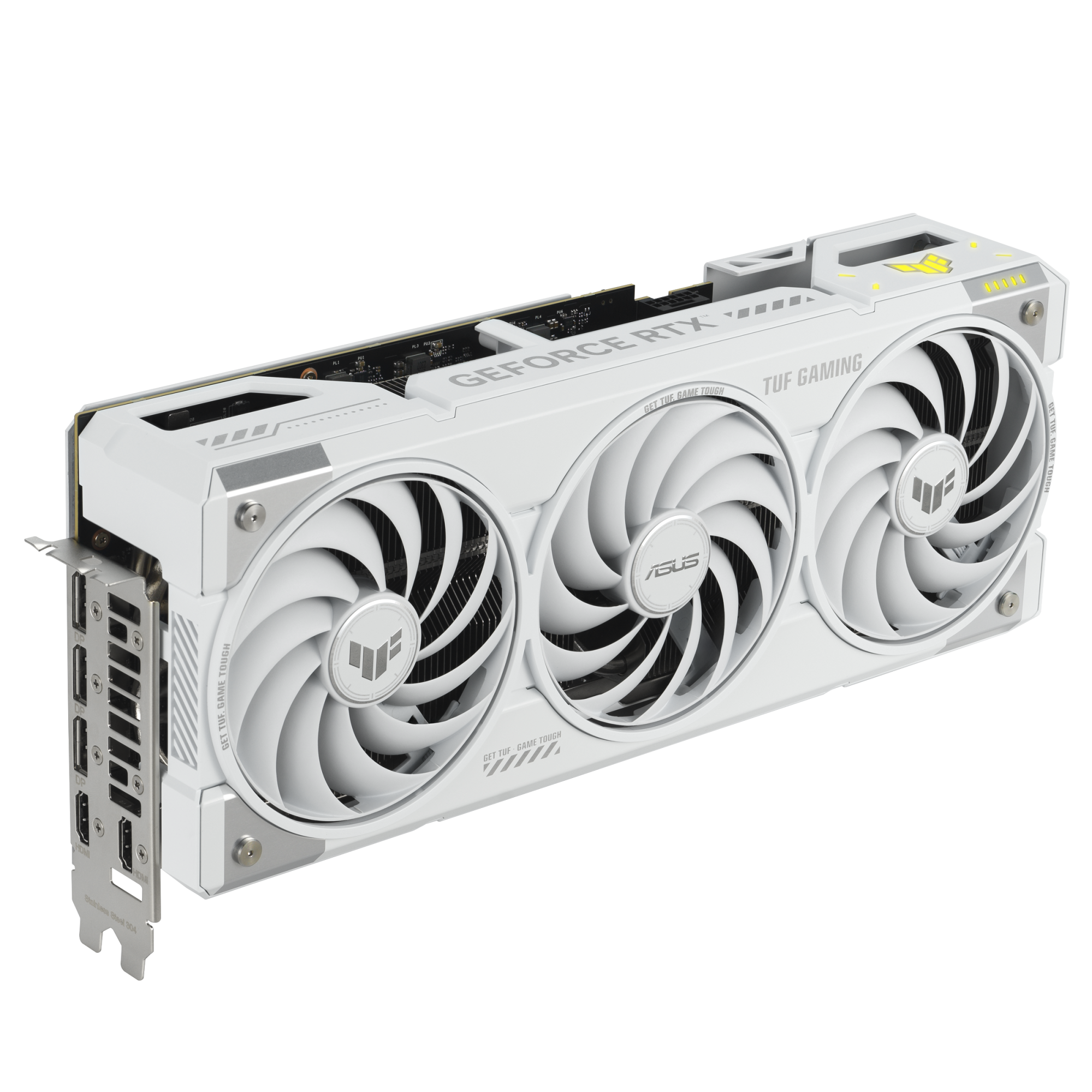 Asus TUF Gaming GeForce RTX 5070 Ti 16GB GDDR7 White OC Edition | NVIDIA | 16 GB | GeForce RTX 5070 Ti | GDDR7 | HDMI ports quantity 2 | PCI Express 5.0 - Image 3