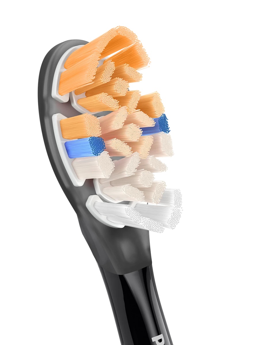 Philips | Replacement brush heads | HX9092/88 Sonicare Premium All-in-One | Heads | For adults | Number of brush heads included 2 | Black - Image 6