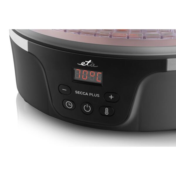 ETA | Food Dryer | Power 380 W | Number of trays 8 | Integrated timer | Black - Image 2