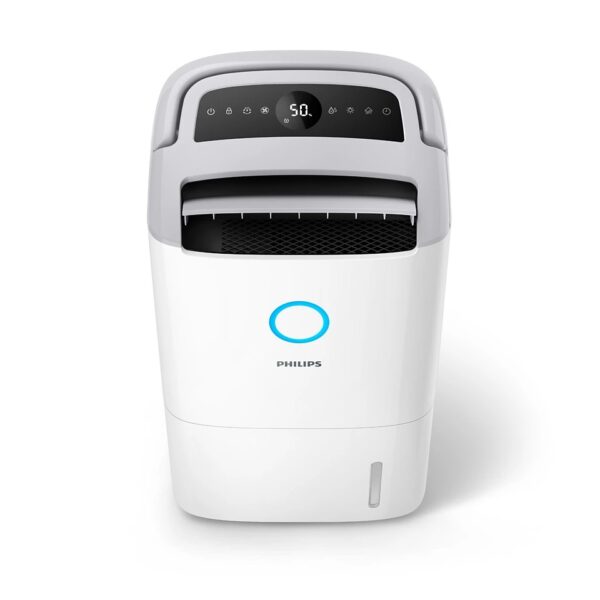 Philips 2in1 Dehumidifier and Purifier | DE5305/11 5000 Series | Power 245 W | Suitable for rooms up to 137 m³ | Water tank capacity 4 L | White - Image 2
