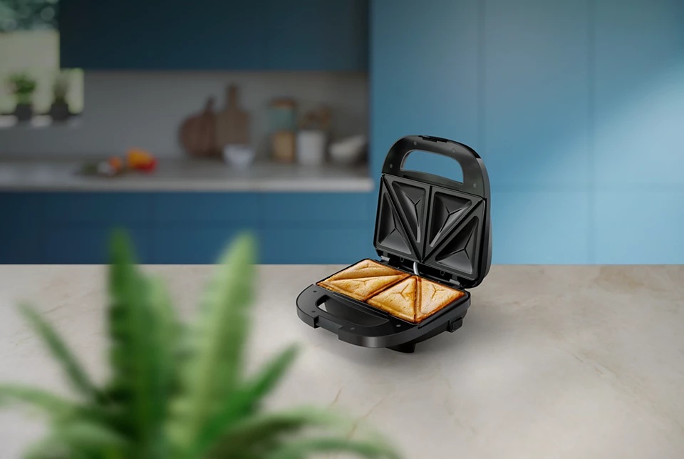 Philips Sandwich Maker | HD2331/90 3000 Series | 750 W | Number of plates 1 | Black - Image 5