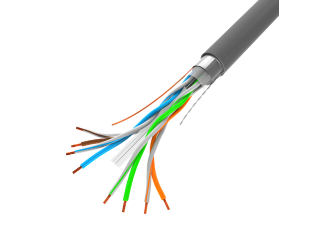 Lanberg | LAN Cable Cat.6 FTP, Solid CU Grey CPR + Fluke Passed | LCF6-11CU-0305-S | 305 m | Gray - Image 2