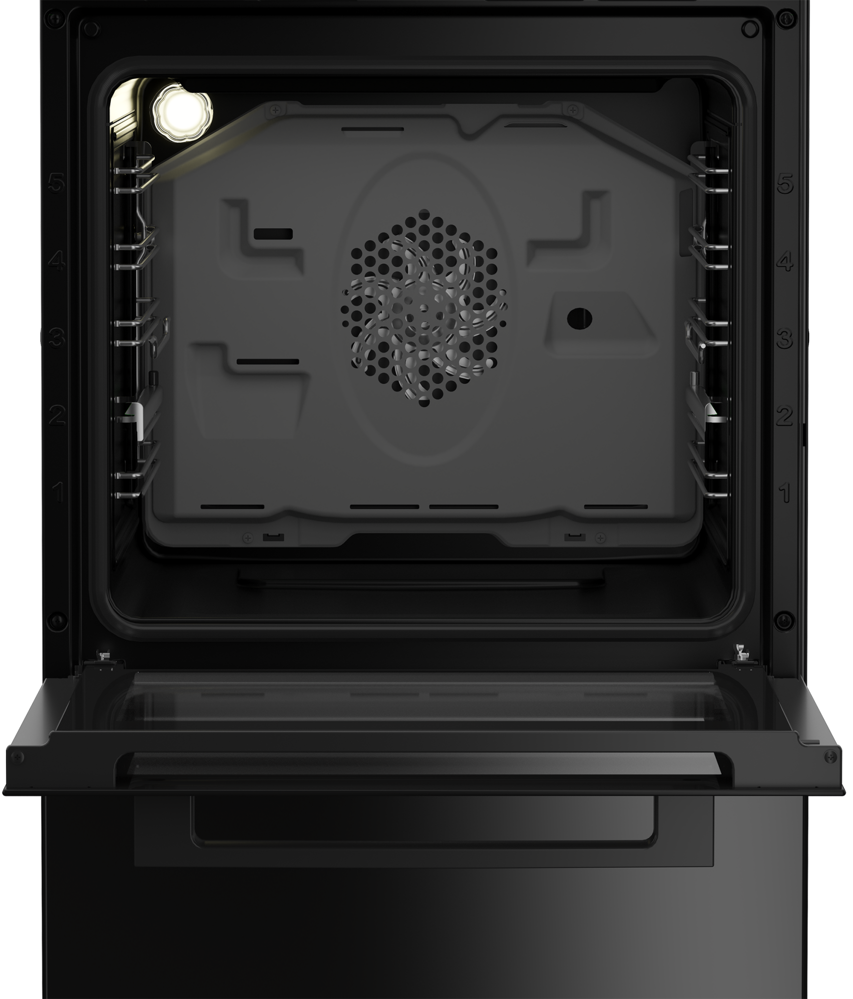 BEKO Cooker | FSM59305BDT | Hob type Induction | Oven type Electric | Black | Width 50 cm | Grilling | Depth 60 cm | 60 L - Image 6