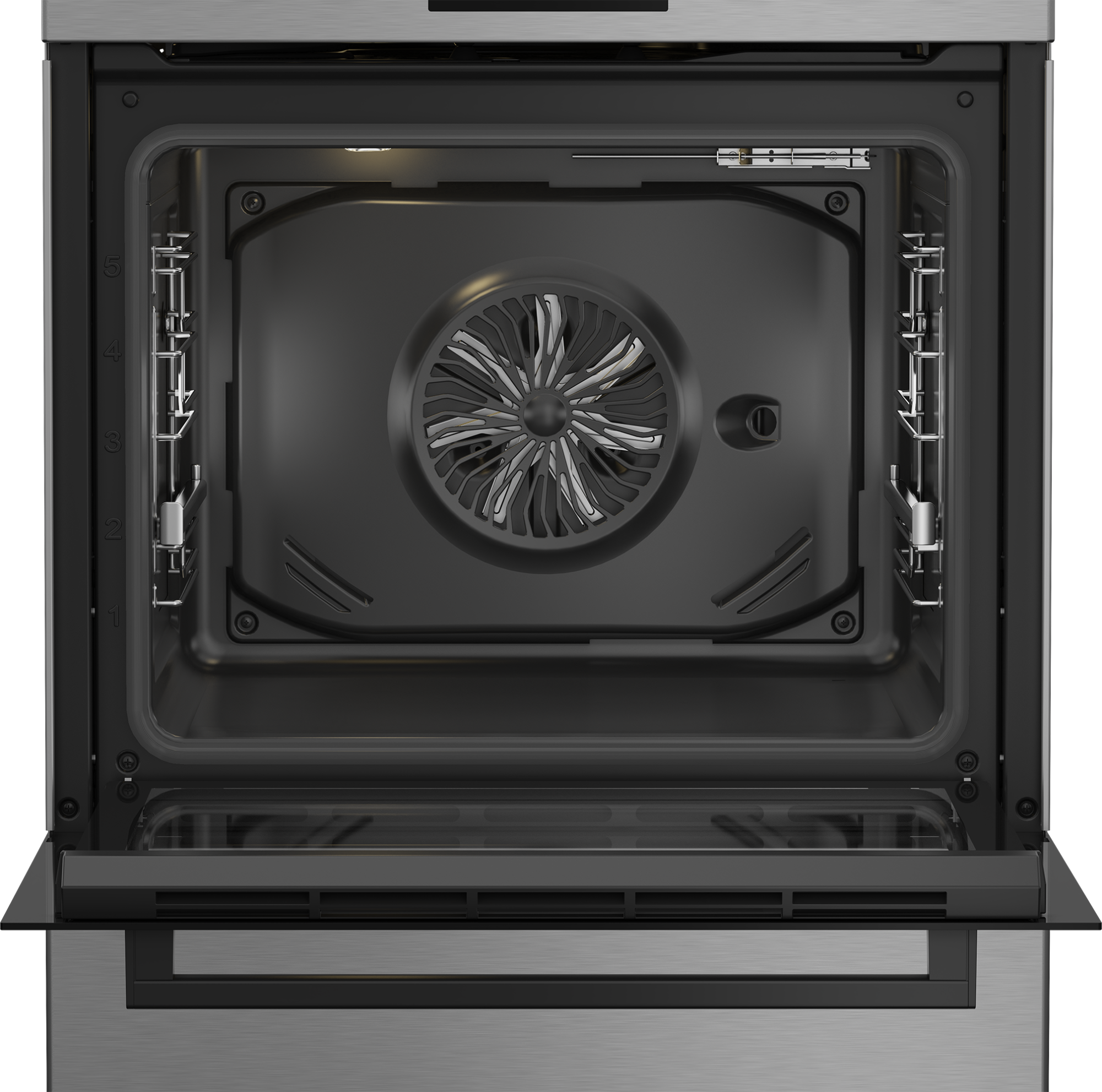 BEKO Cooker | FBMA61330GXDT | Hob type Gas | Oven type Electric | Stainless Steel | Width 60 cm | Grilling | LED | Depth 60 cm | 72 L - Image 3
