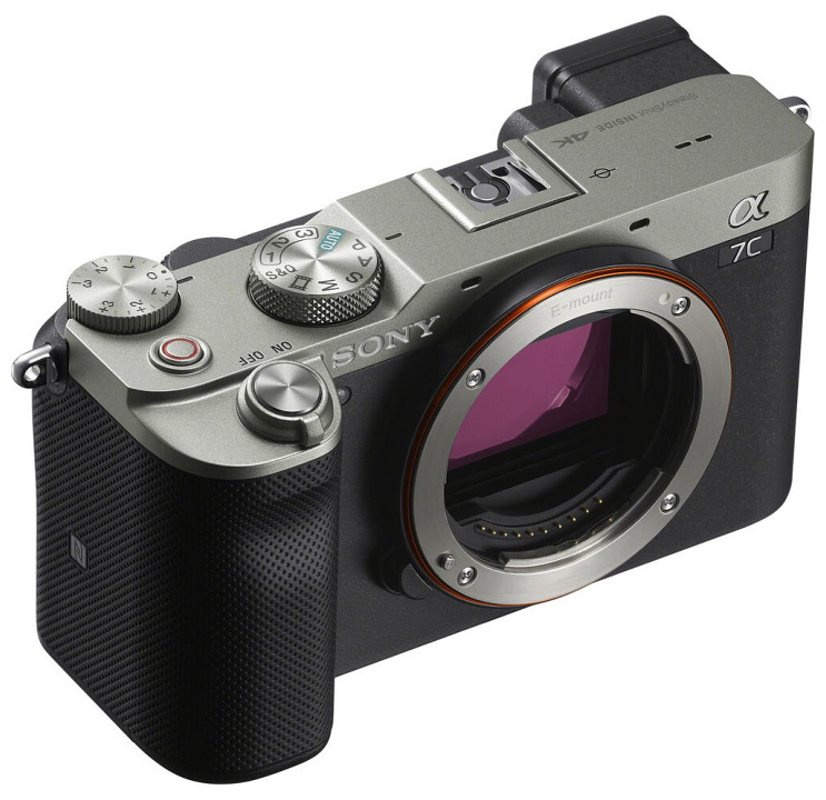 Sony Alpha A7C Full-frame Mirrorless Interchangeable Lens Camera, Body, Silver | Sony | Full-frame Mirrorless Interchangeable Lens Camera | Alpha A7C | Mirrorless Camera body | 24.2 MP | ISO sensitivity (max) 204800 | Display diagonal 3.0 " | Video recording | Wi-Fi | Fast Hybrid AF | Magnification 0.59 x | Viewfinder | CMOS | Silver - Image 3