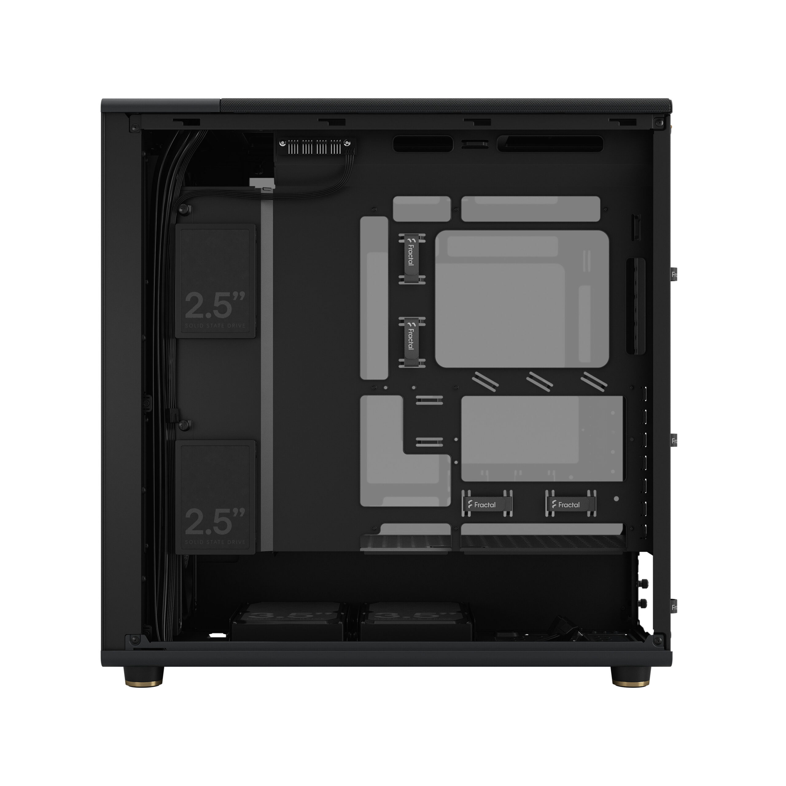Fractal Design PC Case | North XL | RC Charcoal Black TG Dark | ATX/mATX | Power supply included No - Image 8