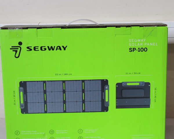 SALE OUT. | Segway | 100 W | Solar Panel 100 | Type-C, USB-A DEMO