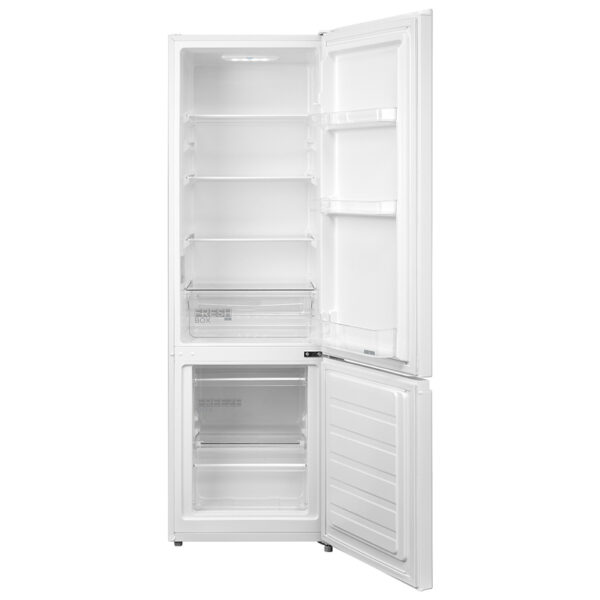 Midea Refrigerator | MDRB369FGE01 | Energy efficiency class E | Free standing | Combi | Height 177.3 cm | Fridge net capacity 194 L | Freezer net capacity 68 L | 39 dB | White - Image 3
