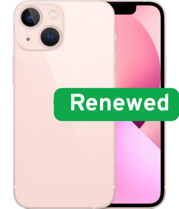 Apple | RENEW | Grade A | iPhone 13 Mini | Pink | 5.4 " | Super Retina XDR OLED | 2340 x 1080 pixels | A15 Bionic | 4 GB | 128 GB | Dual SIM | 5G | 12+12 MP | iOS | 18