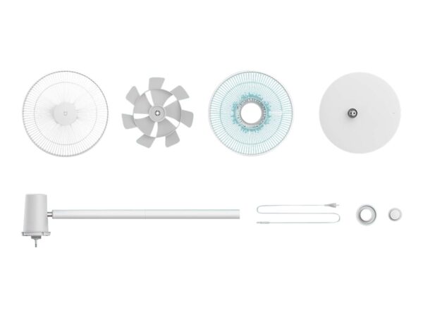 Xiaomi | Mi Smart Standing Fan 2 Lite | Stand Fan | White | Number of speeds 3 | Oscillation | 38 W | Remote control - Image 12