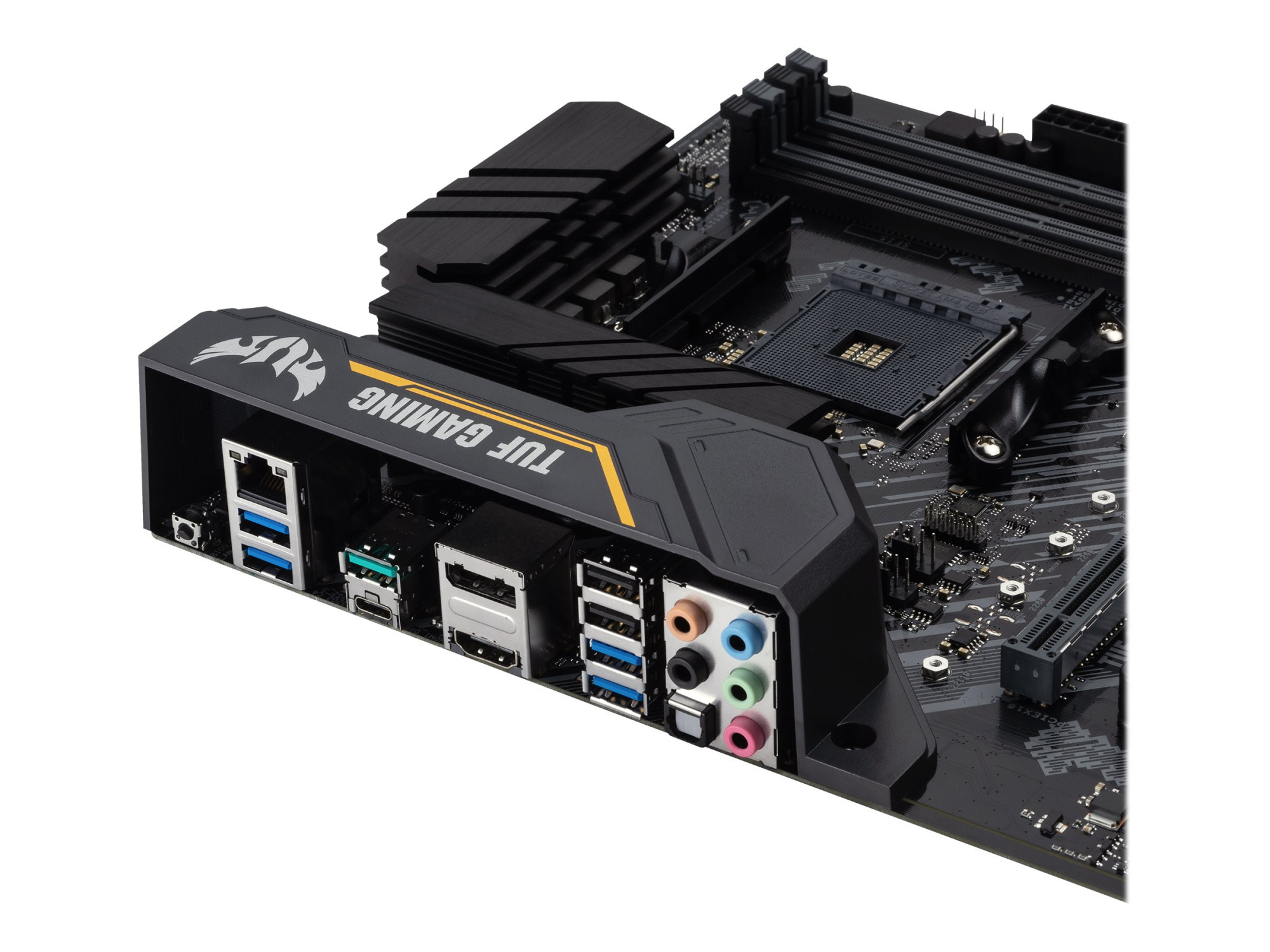 ASUS TUF GAMING B450-PLUS II | Asus | TUF GAMING B450-PLUS II | Processor family AMD | Processor socket AM4 | DDR4 | Memory slots 4 | Number of SATA connectors 6 x SATA-600 (RAID) | Chipset AMD B | ATX - Image 7