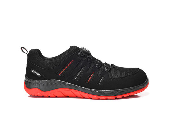 Elten | Safety Shoes Maddox BOA, 48, Black/Red | Shoes - Image 4