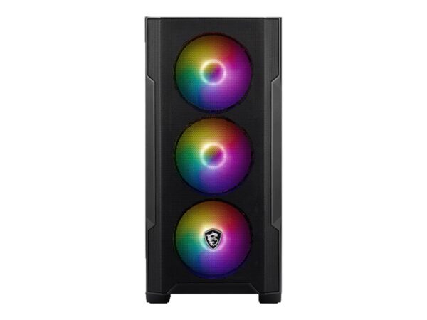 MSI | MAG FORGE M100R | Side window | Black | Micro ATX Tower | Power supply included No | ATX
