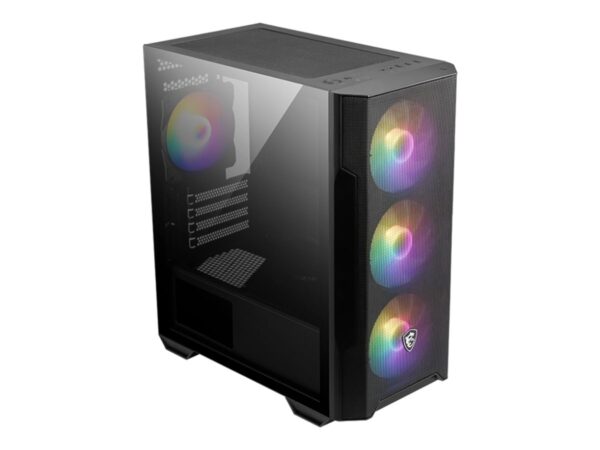 MSI | MAG FORGE M100R | Side window | Black | Micro ATX Tower | Power supply included No | ATX - Image 2