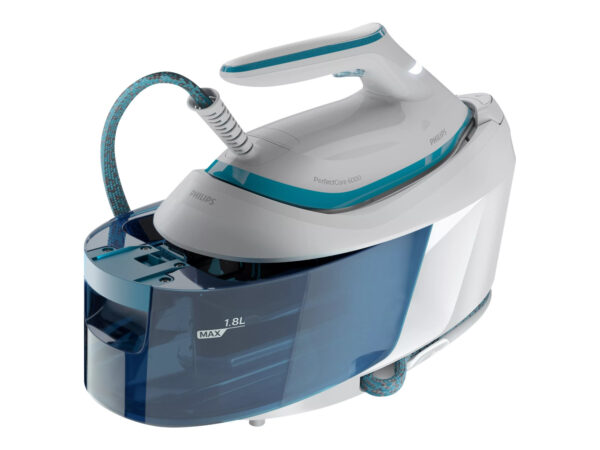 Philips | Steam Generator | PSG6022/20 PerfectCare | 2400 W | 1.8 L | 6.5 bar | Auto power off | Calc-clean function | White/Blue - Image 5