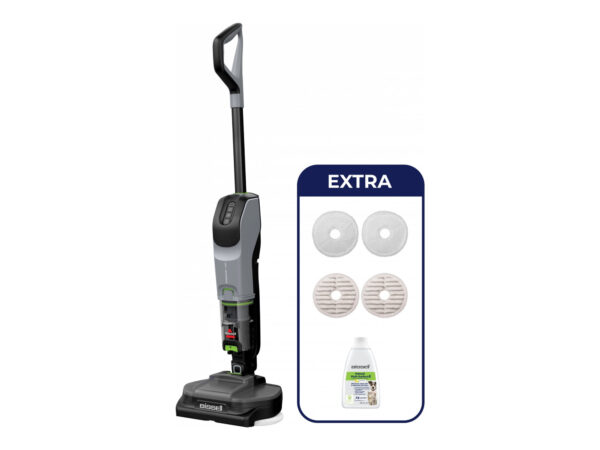 Bissell | Hard Surface Cleaner | SpinWave®+ Vac PET PRO | Cordless operating | Handstick | Washing function | 25.9 V | Operating time (max) 70 min | Grey/Black /Lime | Warranty 24 month(s) - Image 2