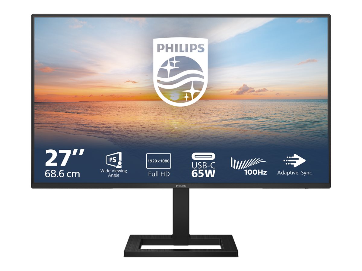 Philips | 27E1N1300AE/00 | 27 " | IPS | 16:9 | 100 Hz | 4 ms | 1920 x 1080 pixels | 250 cd/m² | HDMI ports quantity 1 | Warranty 36 month(s) - Image 3