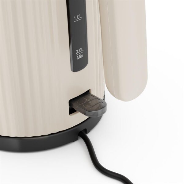 Princess Kettle | 236048 Wave | Electric | 2200 W | 1.7 L | Plastic | 360° rotational base | Brown - Image 3