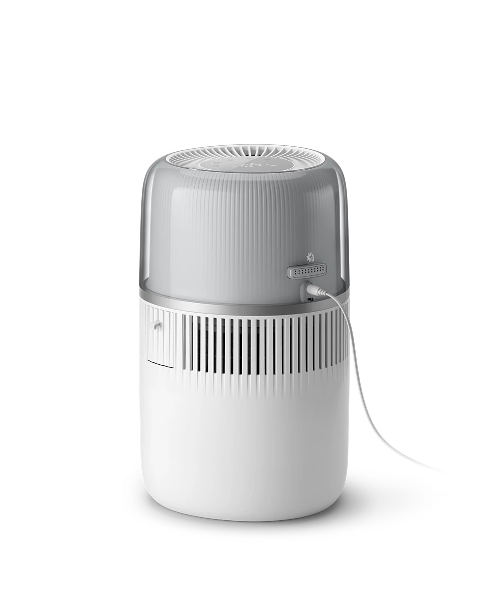 Philips | Humidifier | HU5710/00 5000 Series | Water tank capacity 4.5 L | Suitable for rooms up to 56 m² | NanoCloud technology | Humidification capacity 400 ml/hr | White - Image 4