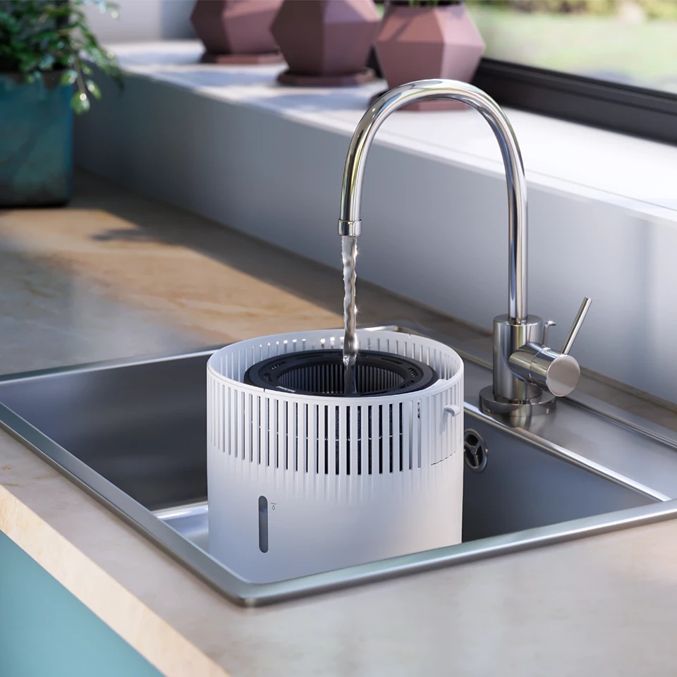 Philips | Humidifier | HU5710/00 5000 Series | Water tank capacity 4.5 L | Suitable for rooms up to 56 m² | NanoCloud technology | Humidification capacity 400 ml/hr | White - Image 10