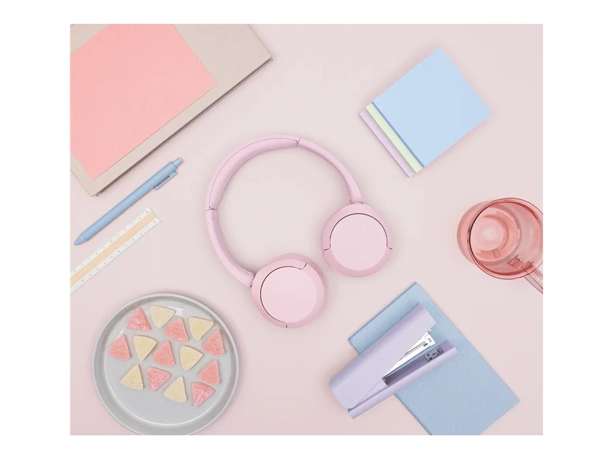 Sony Headphones | WH-CH520 | Bluetooth | On-Ear | Wireless | Pink - Image 13