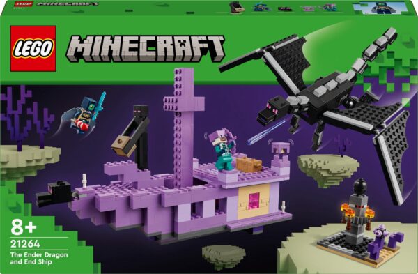 LEGO Minecraft The Ender Dragon and Ender Ship (21264)