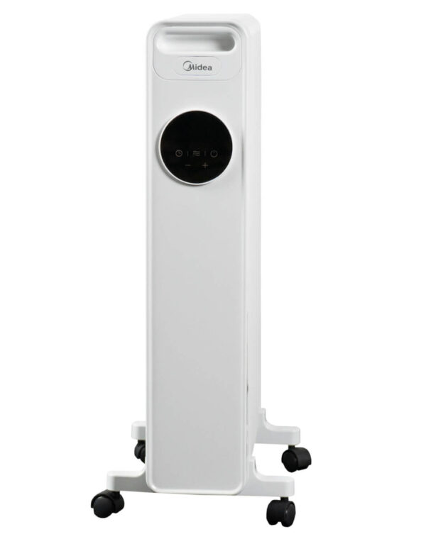 Midea Oil Radiator Heater | NY2513-22MR | Oil Radiator | 2500 W | Number of power levels 3 | Suitable for rooms up to 35 m² | White - Image 8