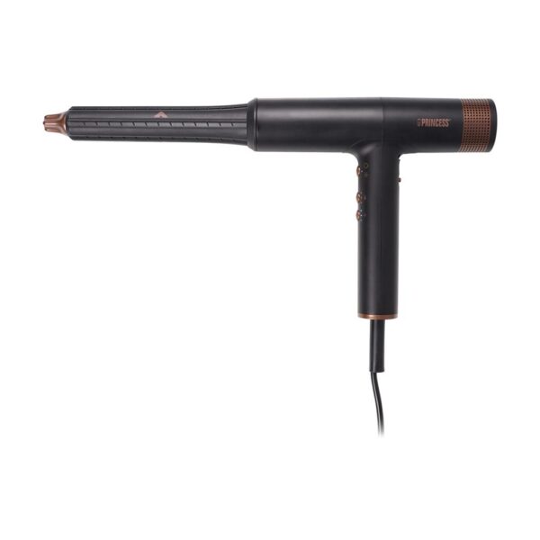 Princess Airstyler Pro | 529205 | 2000 W | Number of temperature settings 3 | Ionic function | Diffuser nozzle | Black - Image 3