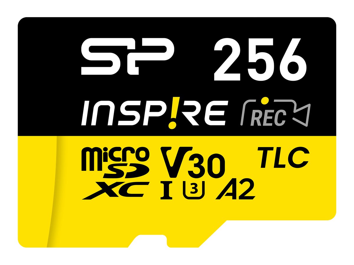 Silicon Power Inspire | 256 GB | microSDXC | Flash memory class C10, UHS-I U3, V30 - Image 2