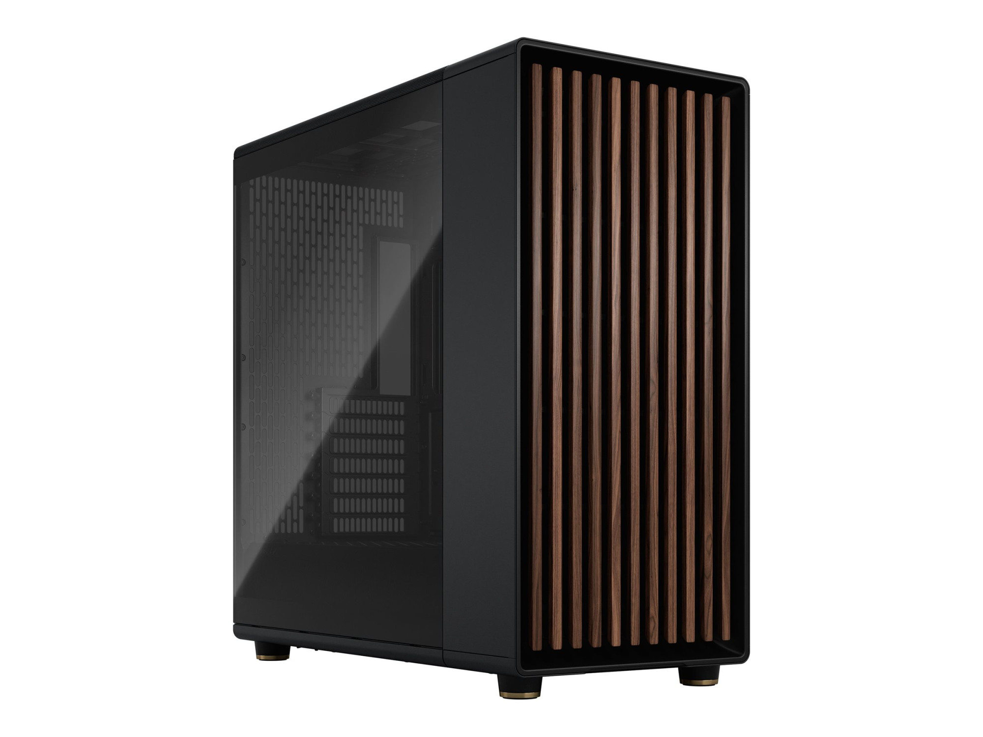 Fractal Design PC Case | North XL | RC Charcoal Black TG Dark | ATX/mATX | Power supply included No