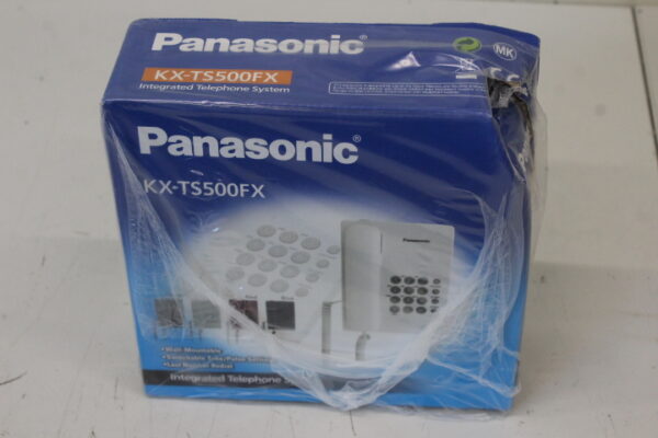 SALE OUT. Panasonic KX-TS500FXW Corded phone, White - DAMAGED PACKAGING | Panasonic | Corded | KX-TS500FX | White | 150 x 200 x 96 mm | 475 g | DAMAGED PACKAGING