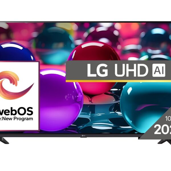LG AI UA73 4K TV | 43UA73003LA | 43 | Smart TV | webOS 25 | UHD | Black