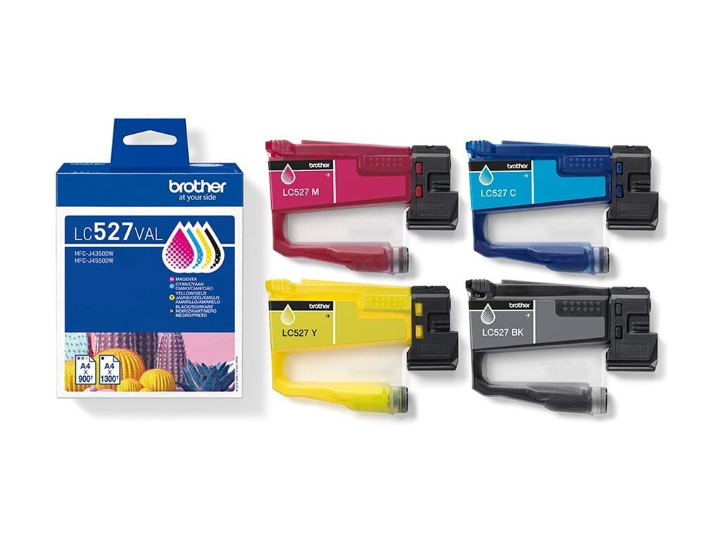 Brother LC527VAL Inkjet Cartridge Value Pack C/M/Y/K | Brother - Image 4