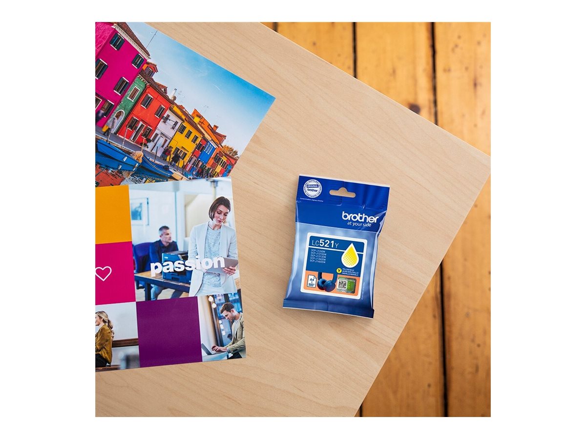 Brother LC521Y | Ink Cartridges | Yellow - Image 6