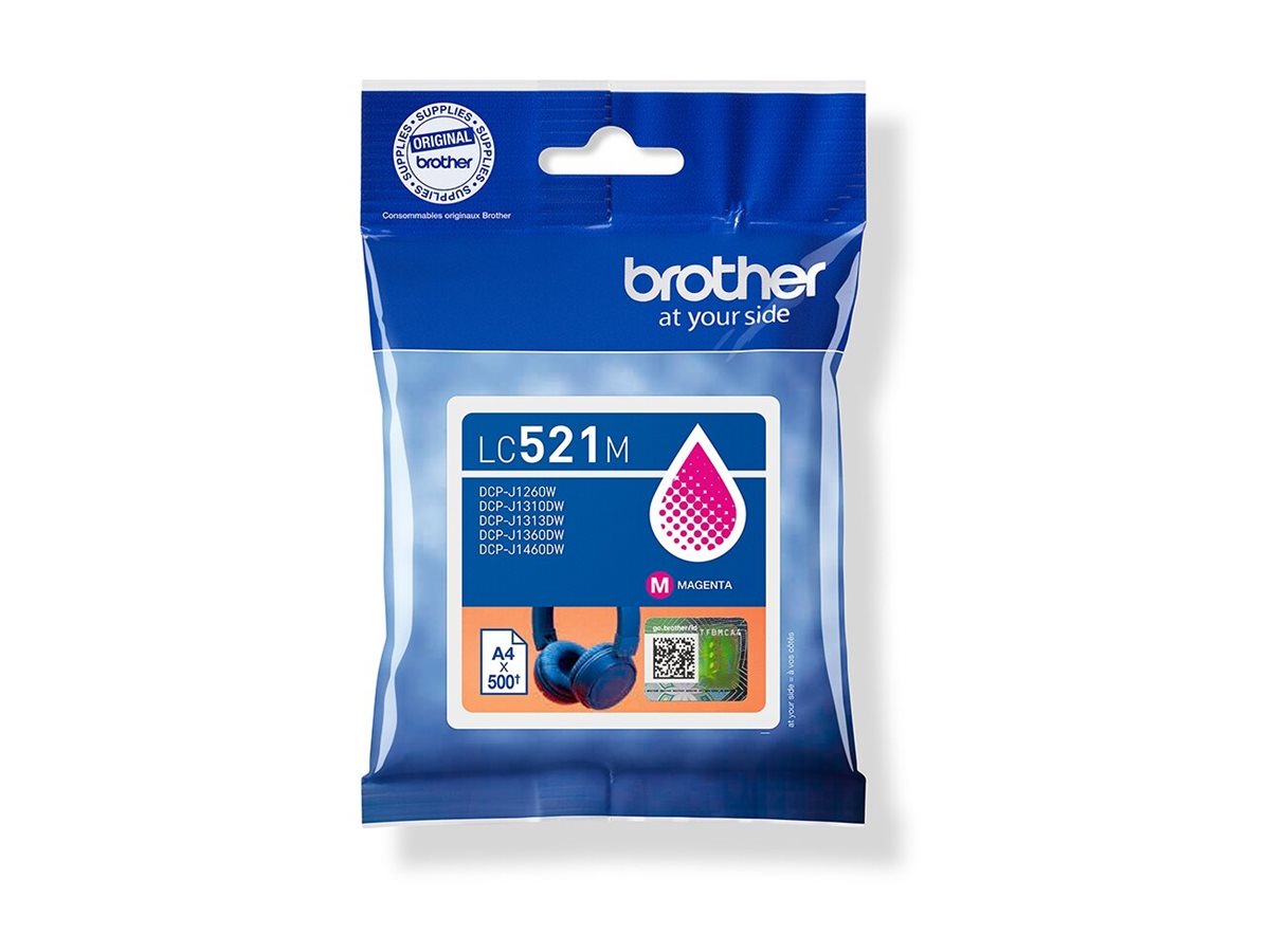 Brother LC521M | Ink Cartridges | Magenta - Image 3