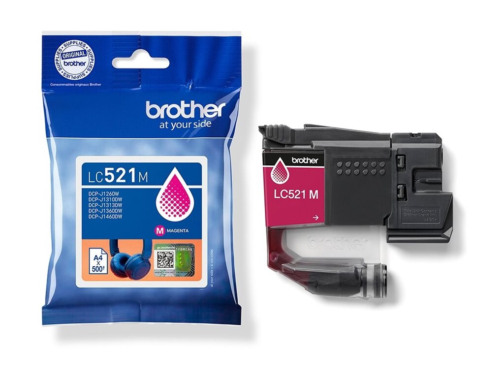 Brother LC521M | Ink Cartridges | Magenta - Image 7