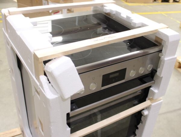 SALE OUT.  | Bosch | Cooker | HKR39A250U | Hob type Vitroceramic | Oven type Electric | Stainless steel | Width 60 cm | Electronic ignition | Grilling | LED | DAMAGED PACKAGING, SMALL DENT ON SIDE | Depth 60 cm | 66 L - Image 2