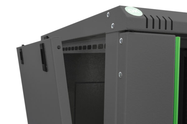 Digitus Wall Mounting Cabinet | DN-19 09-U-EC-SW | Black - Image 5