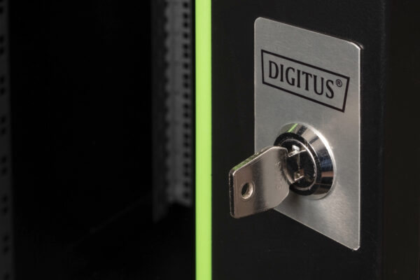 Digitus Wall Mounting Cabinet | DN-19 20U-6/6-SW | Black - Image 9
