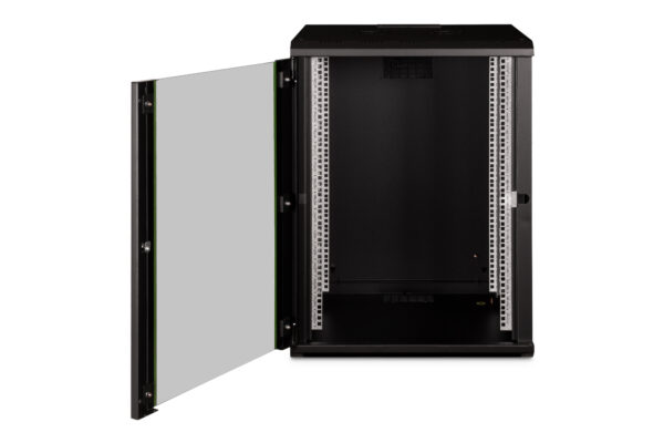Digitus Wall Mounting Cabinet Unique Series | DN-19 16U-6/6-SW | Black | 82 x 60 x 60 cm - Image 6
