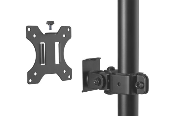 Digitus Desk Mount | DA-90438 | Adjustable Height, Rotate, Tilt, Swivel | 17-32 " | Maximum weight (capacity) 2x8 kg | Black - Image 6