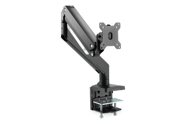 Digitus Desk Mount | Universal Single Monitor Mount with Gas Spring and Clamp Mount | Adjustable Height, Rotate, Tilt, Swivel | 15-35 " | Maximum weight (capacity) 15 kg | Black - Image 7