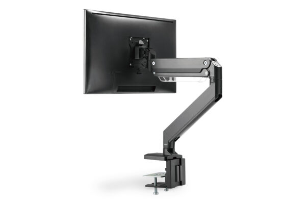 Digitus Desk Mount | Universal Single Monitor Mount with Gas Spring and Clamp Mount | Adjustable Height, Rotate, Tilt, Swivel | 15-35 " | Maximum weight (capacity) 15 kg | Black - Image 8