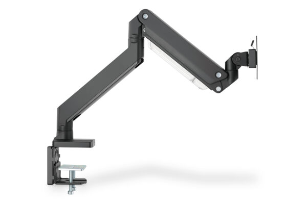 Digitus Desk Mount | Universal Single Monitor Mount with Gas Spring and Clamp Mount | Adjustable Height, Rotate, Tilt, Swivel | 15-35 " | Maximum weight (capacity) 15 kg | Black - Image 9