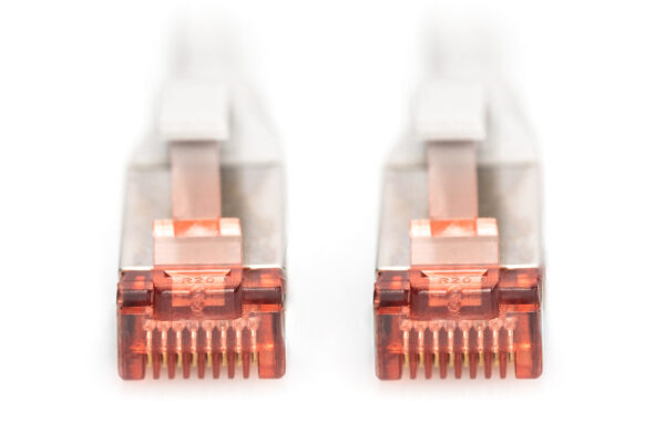 Digitus CAT 6 S/FTP | Patch cord | Length 15 m | Grey - Image 4