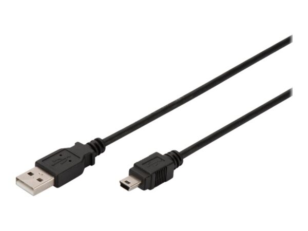 Digitus Connection Cable, 1.8 m | AK-300108-018-S | USB Type A to USB Mini B - Image 2