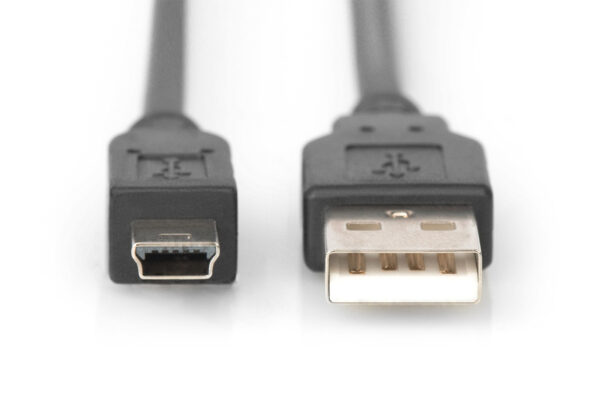 Digitus Connection Cable, 1.8 m | AK-300108-018-S | USB Type A to USB Mini B - Image 4